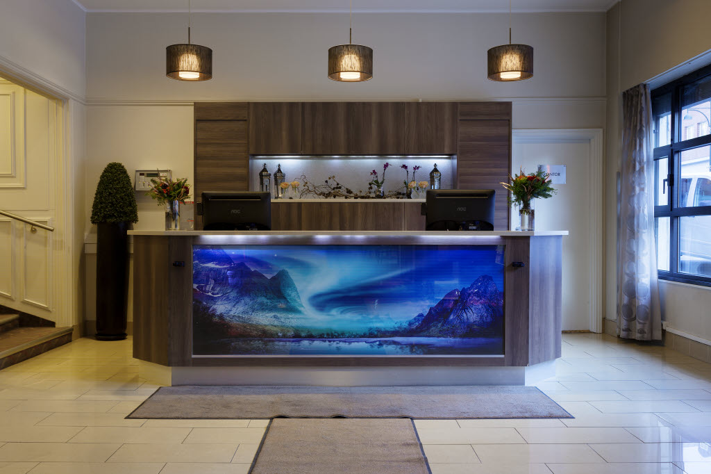 Copyright: Haakon Brox Scandic Bodo, front desk, reception